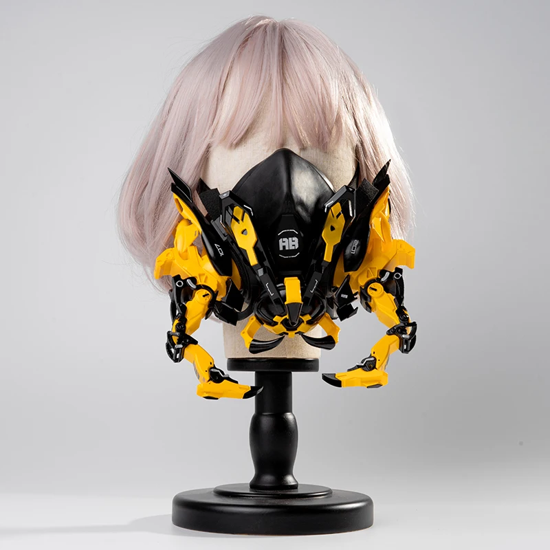 Оригинальные наушники Cyberpunk биологическая серия Маска уши Bluetooth Функциональные