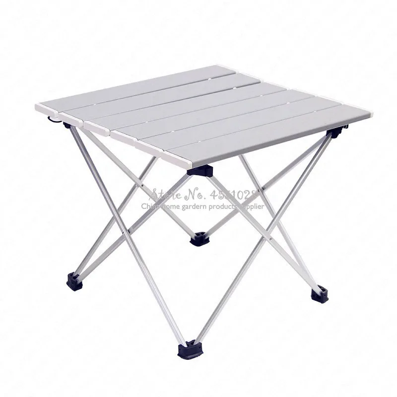 На открытом воздухе Ultra светильник алюминиевый сплав складной стол Портативный