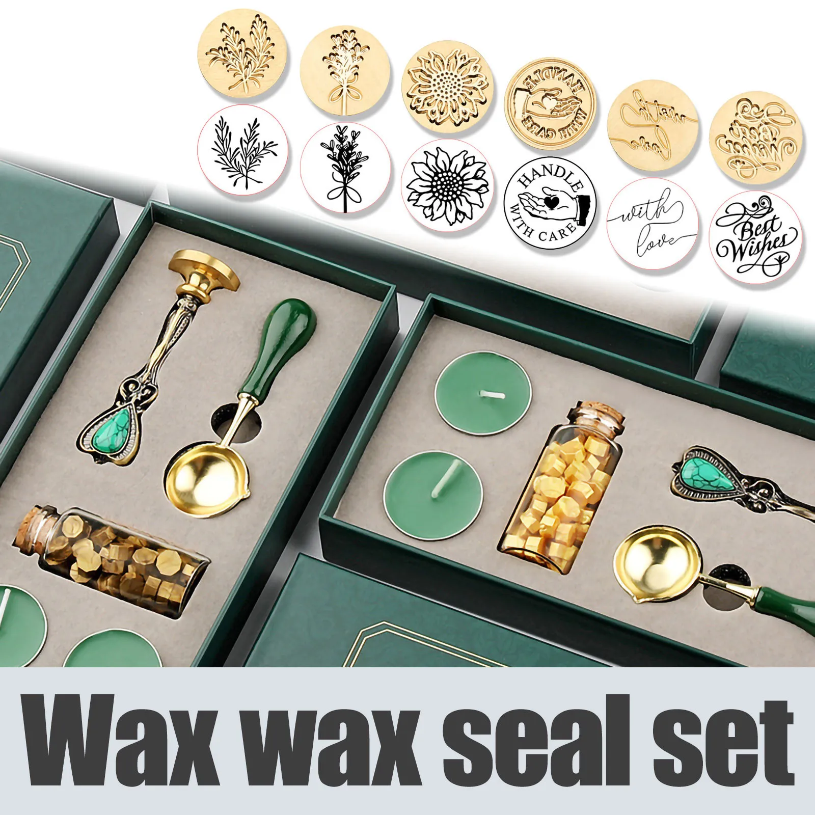 

2021 Набор восковых уплотнений для запечатывания, воск для воска, воск для зерна, набор «сделай сам», восковые бусины, скрапбукинг, свадебная о...