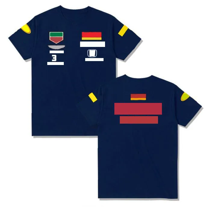 

F1 Formula One Racing Suit Summer T-shirt Car Racing F1 Fans Outdoor Leisure T-shirt F1 Shirt Men's Motorsport T-shirt