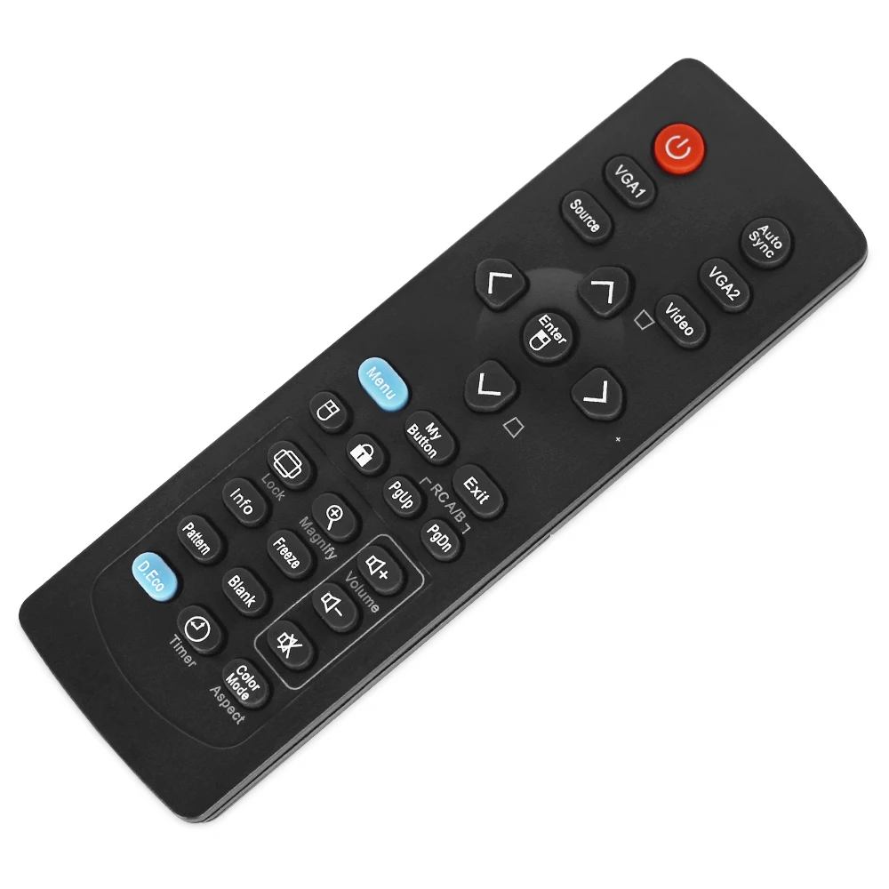 Пульт дистанционного управления подходит для Проектор viewsonic PJD6223 PJD6253 PJD7820HD PJD5324 PJD6353 PJD6353S PJD5134 VS14116 VS1386