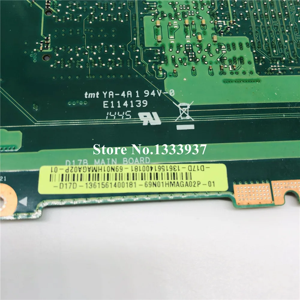 For ASUS PEGATRON D17B Laptop motherboard SR23Y I5-5200U Mainboard | Компьютеры и офис