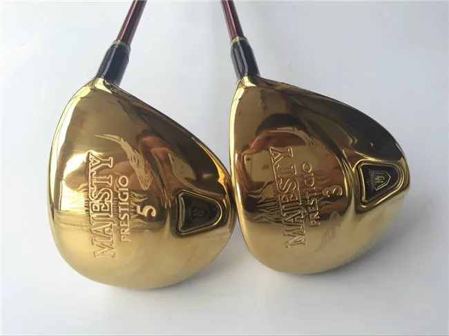 Maruman Majesty Prestigio9 деревянный набор Golf Woods Clubs Driver + Fairway R/S/SR гибкий вал с крышкой для
