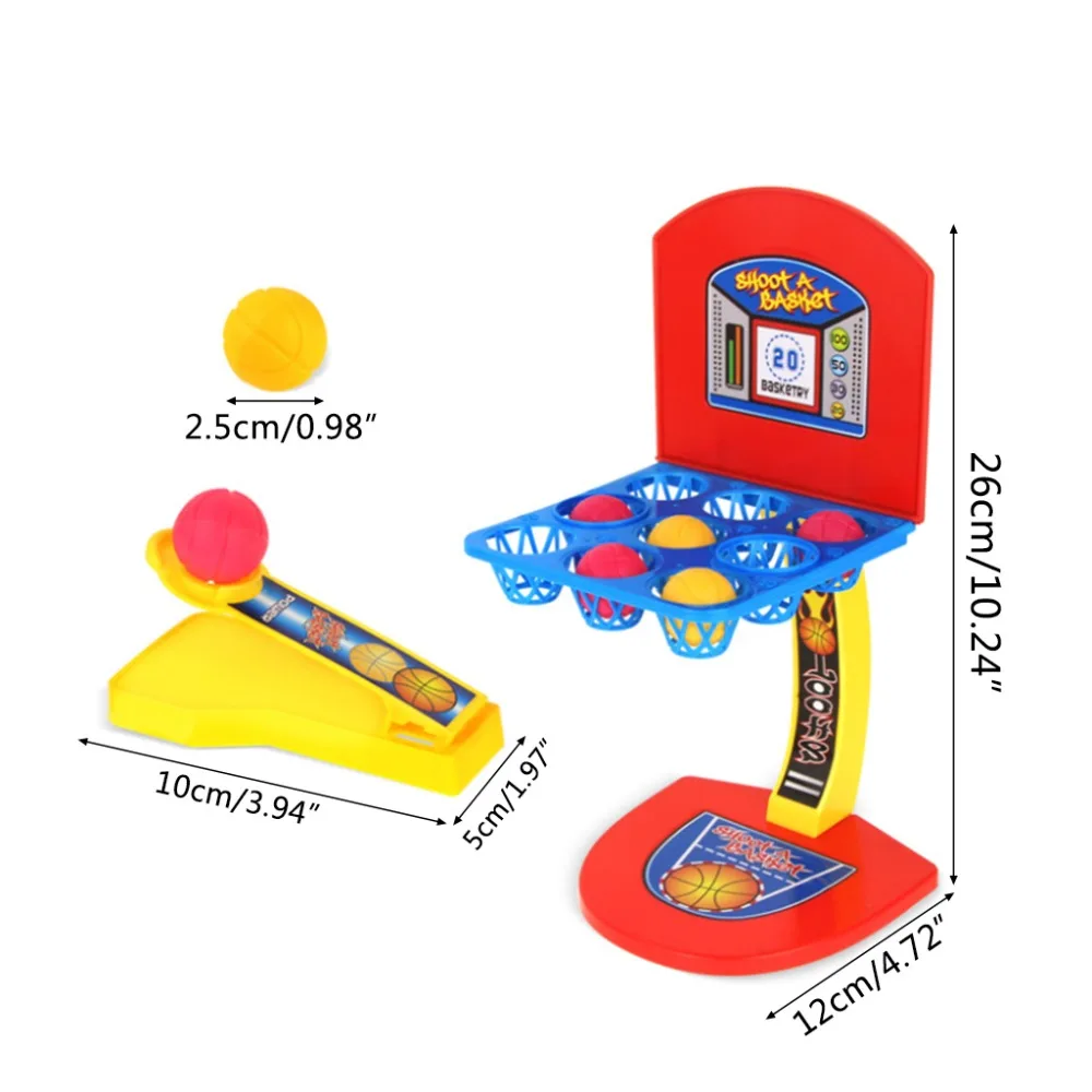 Mini Table Toys Desktop Shooting Basketball Hoop Parent-child Interactive Game Gift For Children Kids se rse | Игрушки и хобби
