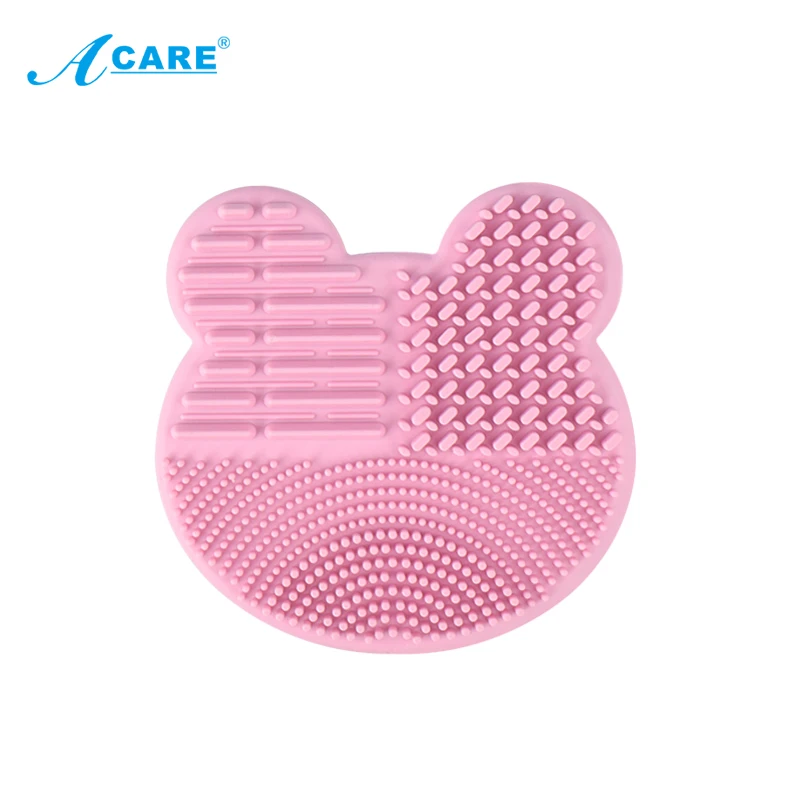 ACARE медведь приспособление для очистки косметических кистей чистящей щетки