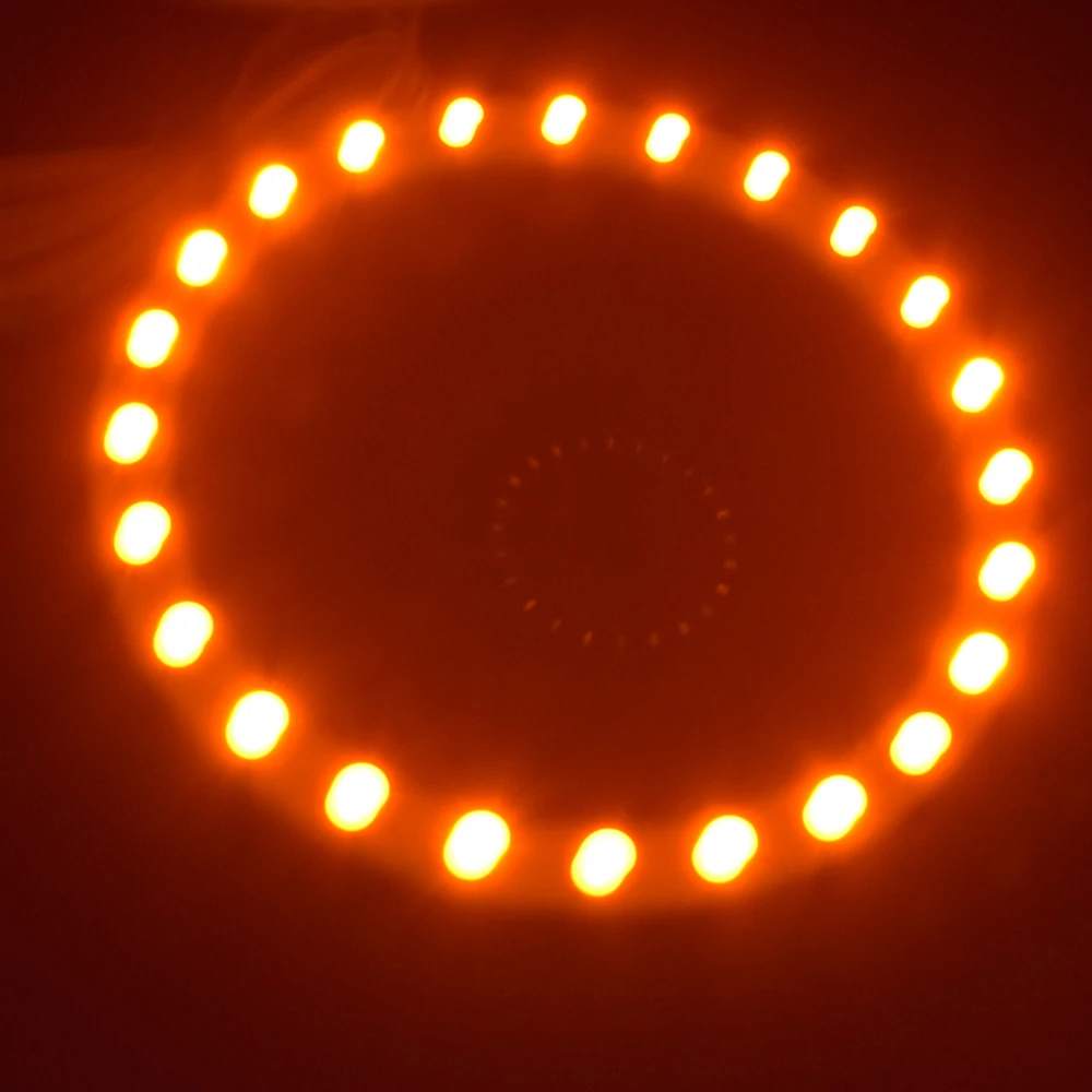 

2PCS x White /blue/red/green/yellow 120mm 3528 36 SMD Car Led Angel Eyes Halo Ring Light Car Light