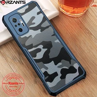 for xiaomi redmi note 10 pro case pctpu camouflage shockproof armor airbag back cover for redmi note 10 pro max rzants