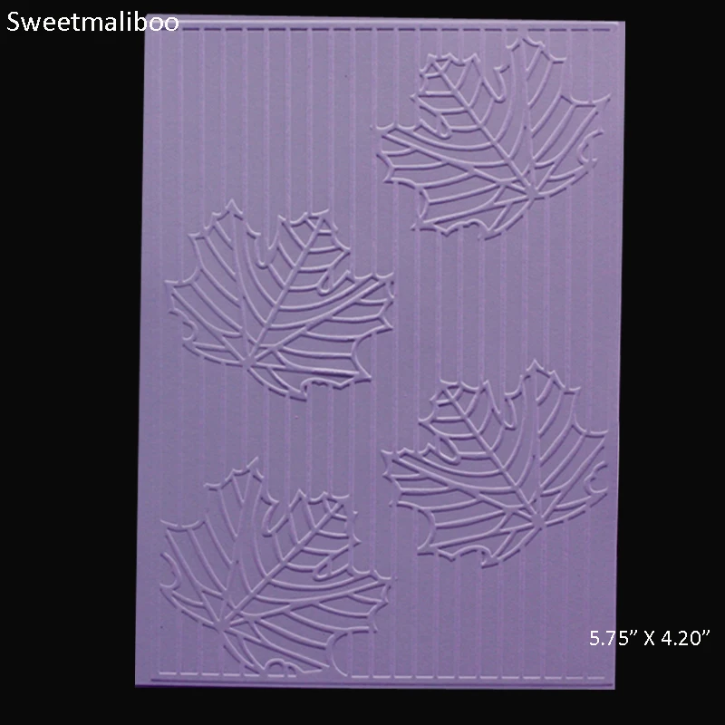 Новая рамка с листьями папка для тиснения пластиковая фотография ремесло