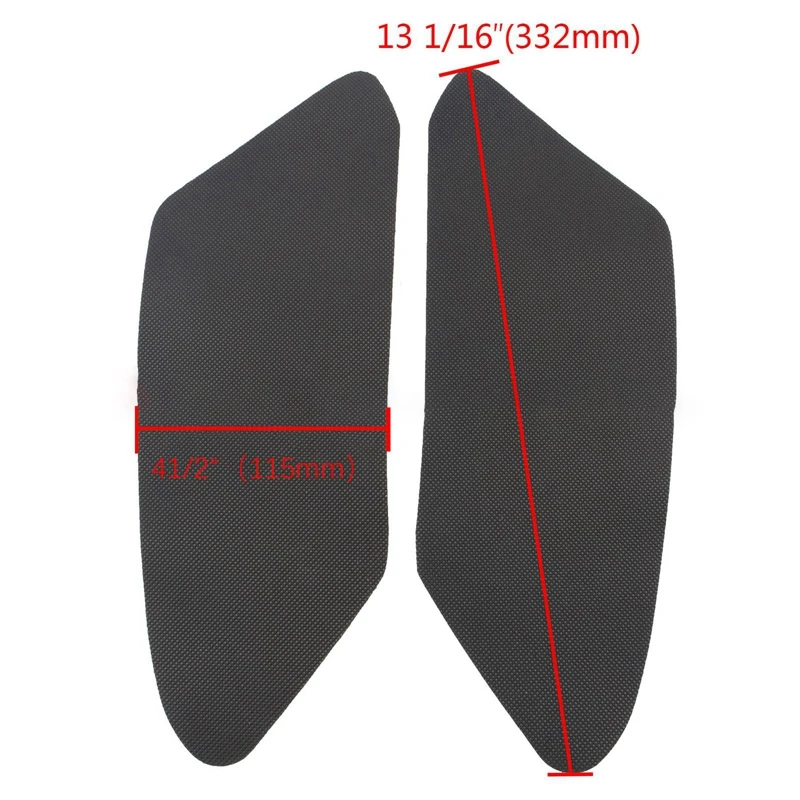 

Motorcycle Fuel Tank Sticker Non-Slip Fuel Tank Pad Fuel Tank Knee Pad Side Sticker for Honda CB500F CBR500R 2013-2018