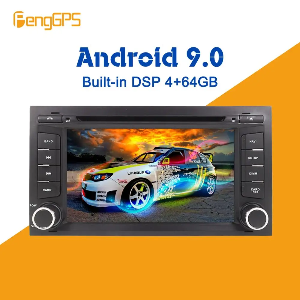 Android 9 0 встроенный DSP Восьмиядерный 4G + 64G Ibiza автомобильный DVD для Seat Leon ips 7 дюймов