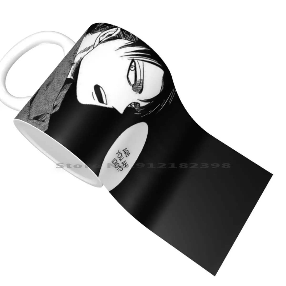 Вы? Керамические кружки кофейные чашки кружка для молока чая Levi Aot манга аниме мем