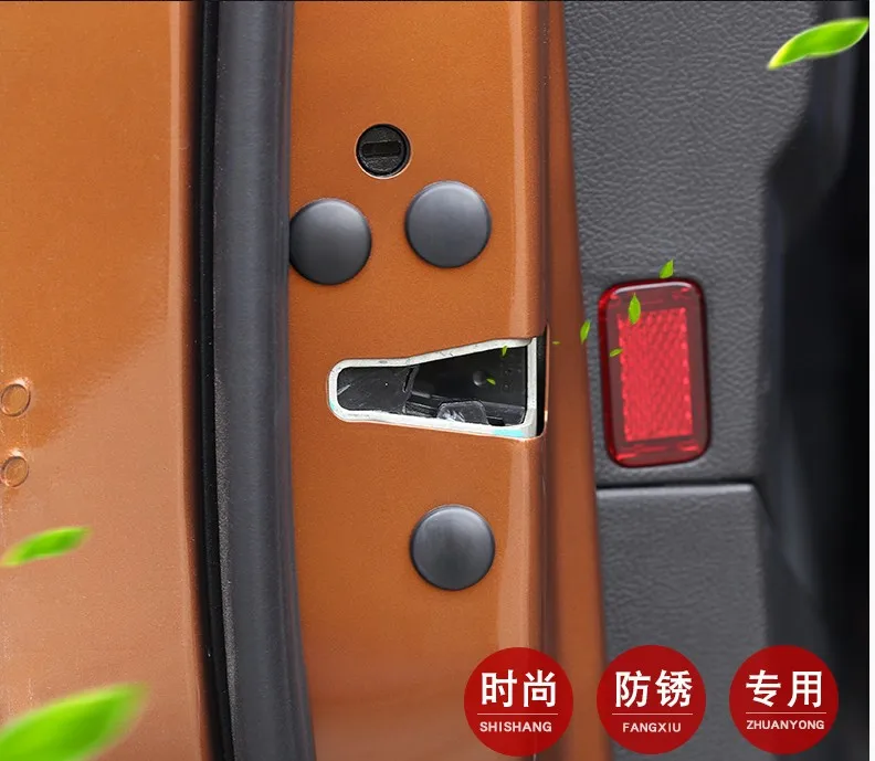 Стайлинг автомобиля дверные винты Защитная крышка защитные колпачки наклейка 12