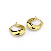 925 sterling silver hoop earrings gift for women temperament simple geometric designer circle boho accessories jewellery 2021