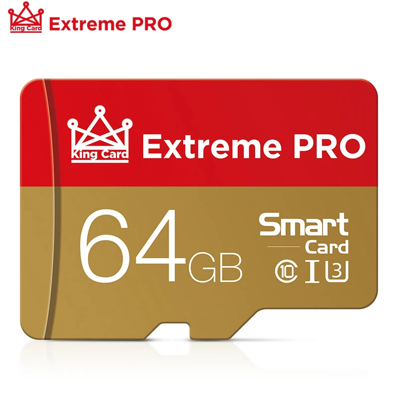 Карта памяти Micro TF/SD 64 ГБ класс 10 карта флеш-накопитель для телефона бесплатная