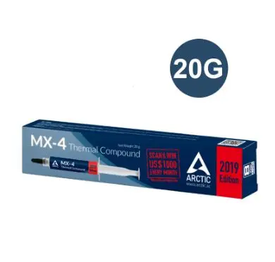 ARCTIC MX-4 2g 4g 8g 20g AMD Intel процессор процессорный кулер вентилятор охлаждения термопаста VGA составной радиатор штукатурка паста - Цвет: MX4 20g