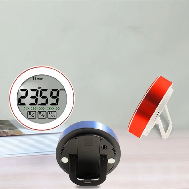 

CH-110 New Round Food Thermometer, Room Temperature Timer, Barbecue Meat Thermometer, Multifunctional Digital Food Tester, Refri