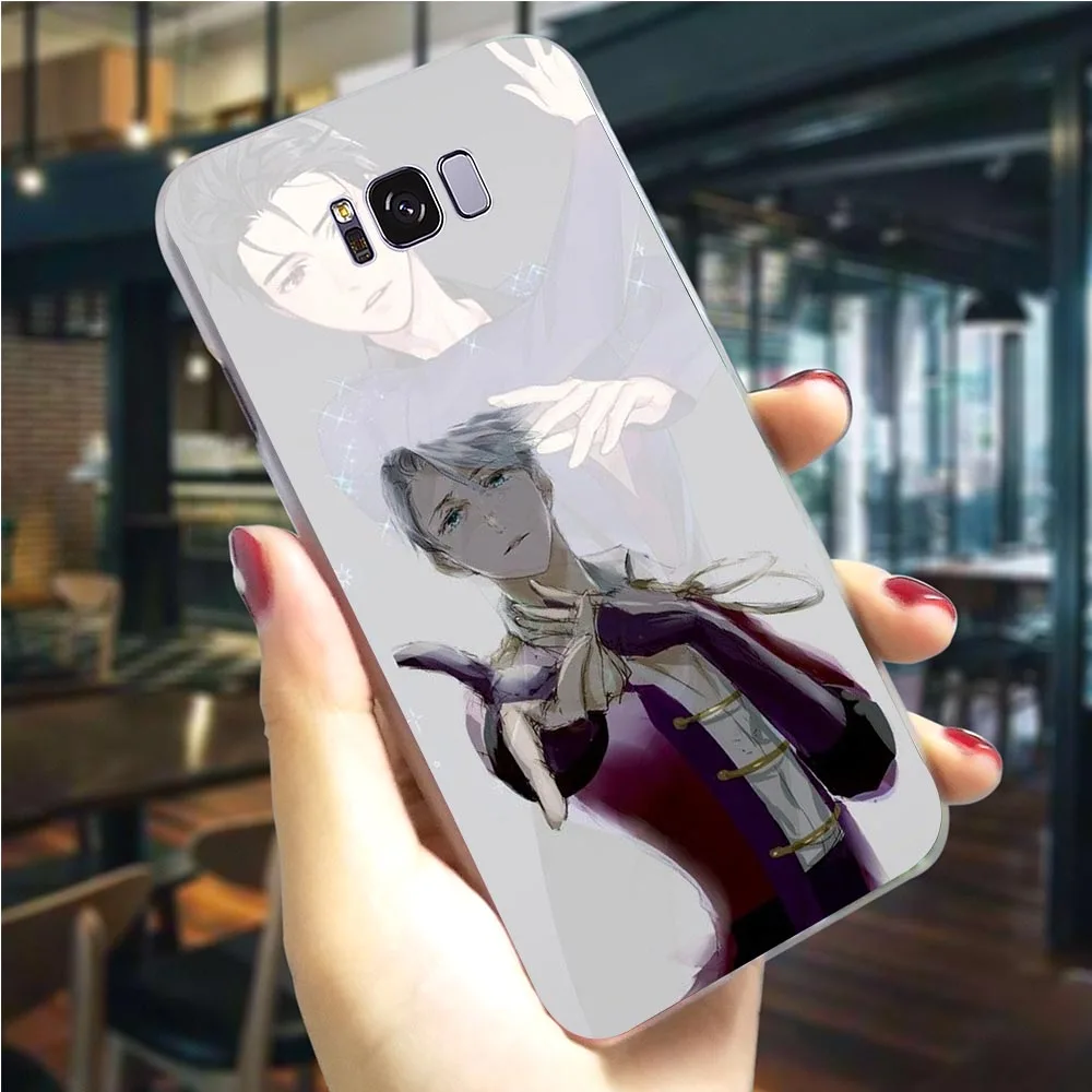 Чехол для телефона Samsung S7 YURI on ICE для Note 8 9 M10/M20/M30 Galaxy S6/S7 Edge S8/S9/S10 Plus S10e Hard.