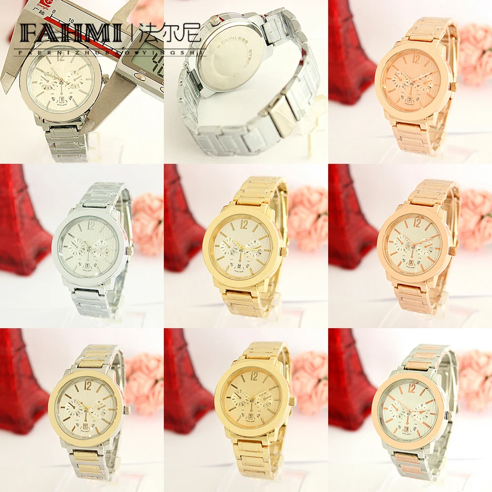 2020 модные деловые изысканные мужские и женские парные кварцевые часы из сплава