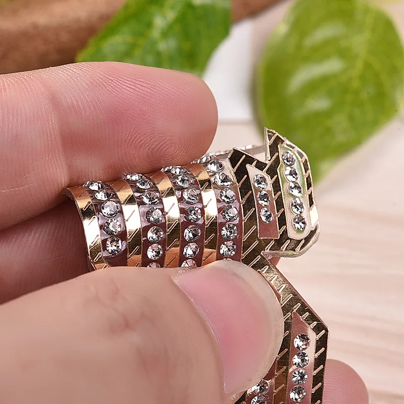 

3D Rhinestiones Patches HOT Brand Logo Patch Iron on Letters Badges Stickers DIY Heat Transfer Patches for Clothing Aqqlique P