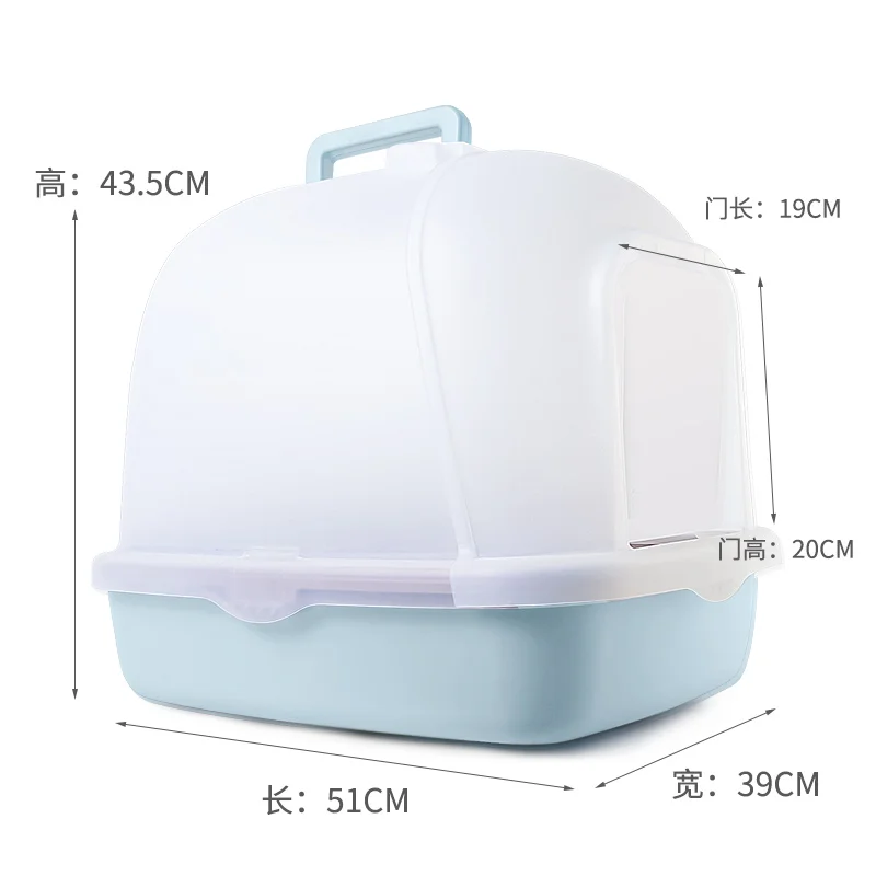Ящик для кошачьего туалета поднос мебель туалет большая коробка закрытый ящик