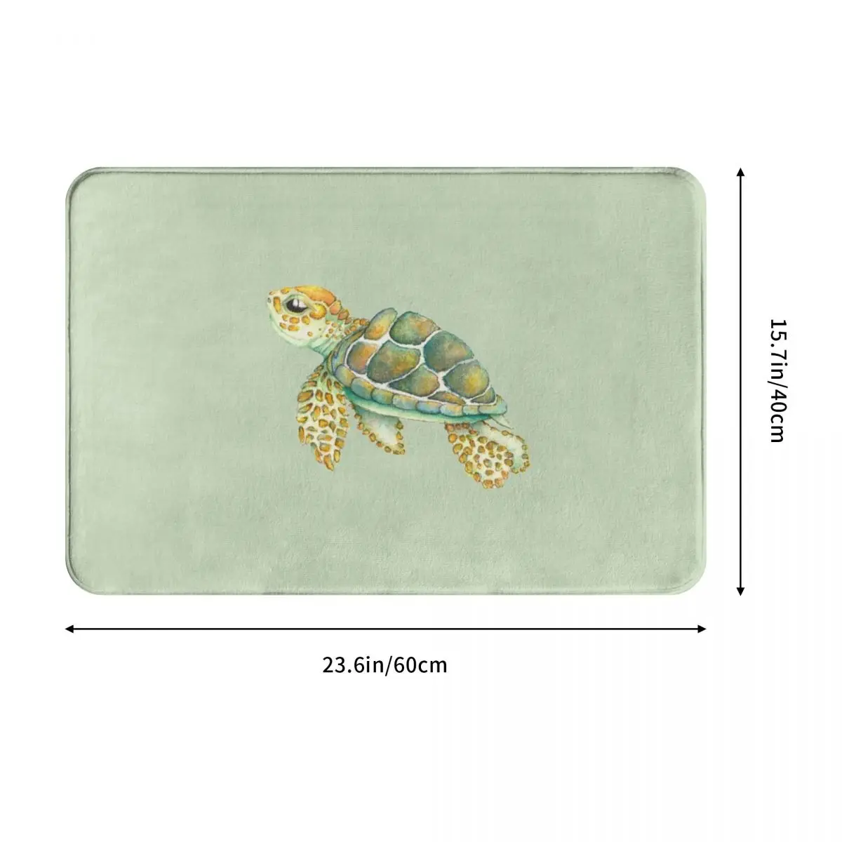 Коврик для ванной кухни балкона 40 х60 дюймов