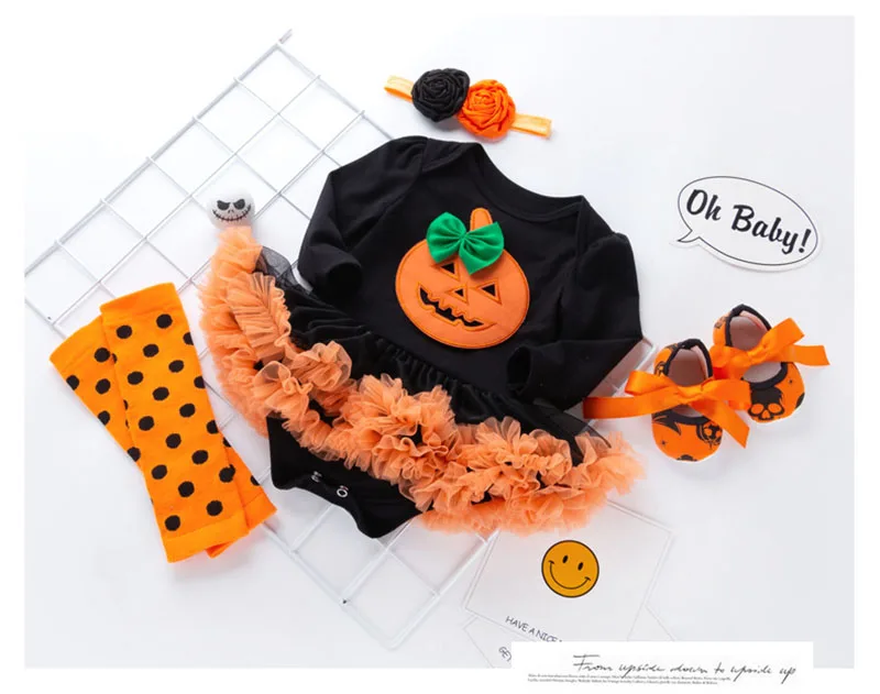 Горячая Распродажа Детский костюм на Хеллоуин Комбинезоны для маленьких девочек