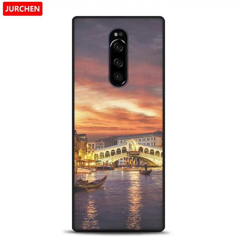 33 Чехол jurchen для sony Xperia 1, чехол для Xperia One, милый мультяшный Мягкий силиконовый чехол из ТПУ для sony Xperia1 sony 1, чехол - Цвет: 33