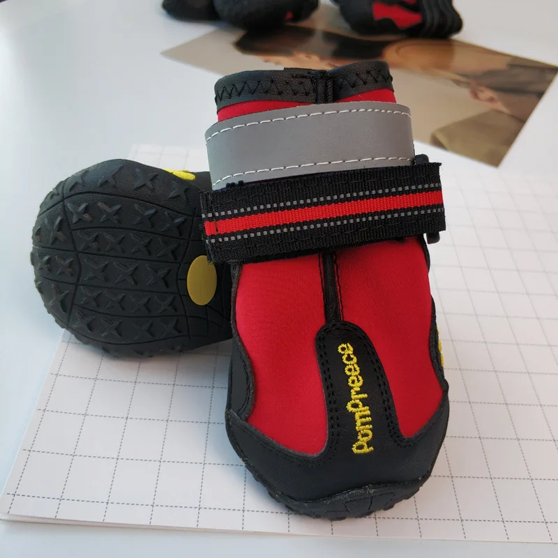 Обувь для собак спорта горы пригодно носки лента из ПВХ подошва