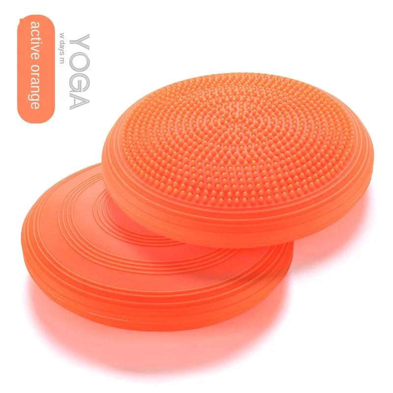 Сбалансированная подушка для йоги надувная Массажная пластина утолщенный