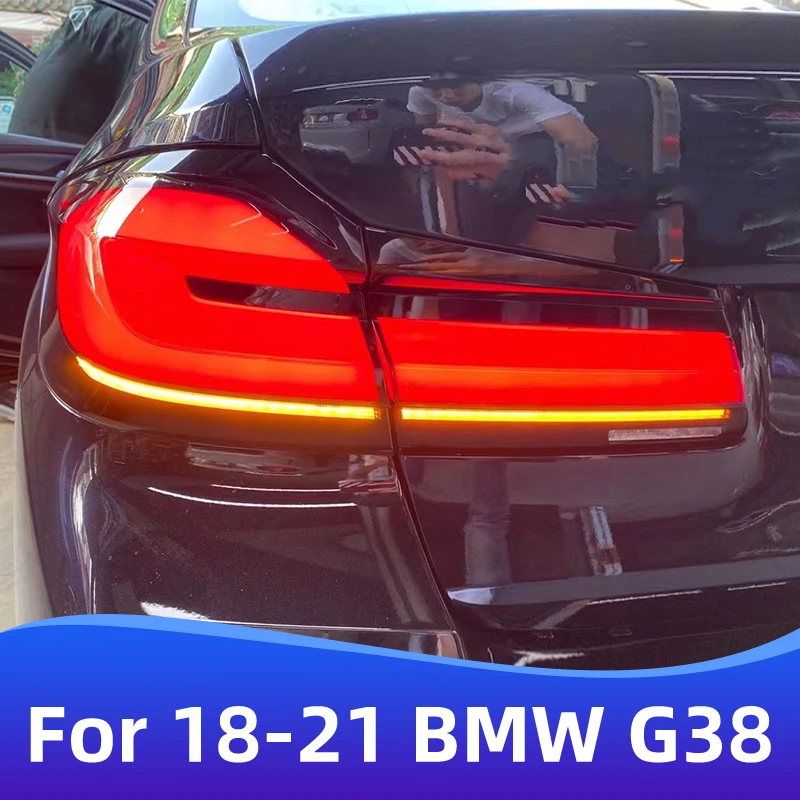 

For 2018-2020 BMW 5 Series Tail Light Assembly G30 G38 Retrofit and Upgrade New Lci Full LED Rear Light 3D Suspended Effect