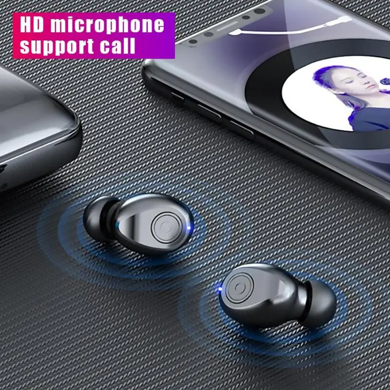 F9-5 TWS, беспроводные наушники Bluetooth 5,0, невидимые наушники, стерео часы, светодиодный шумоподавитель, гарнитура, IPX7, водонепроницаемая для IPHONE