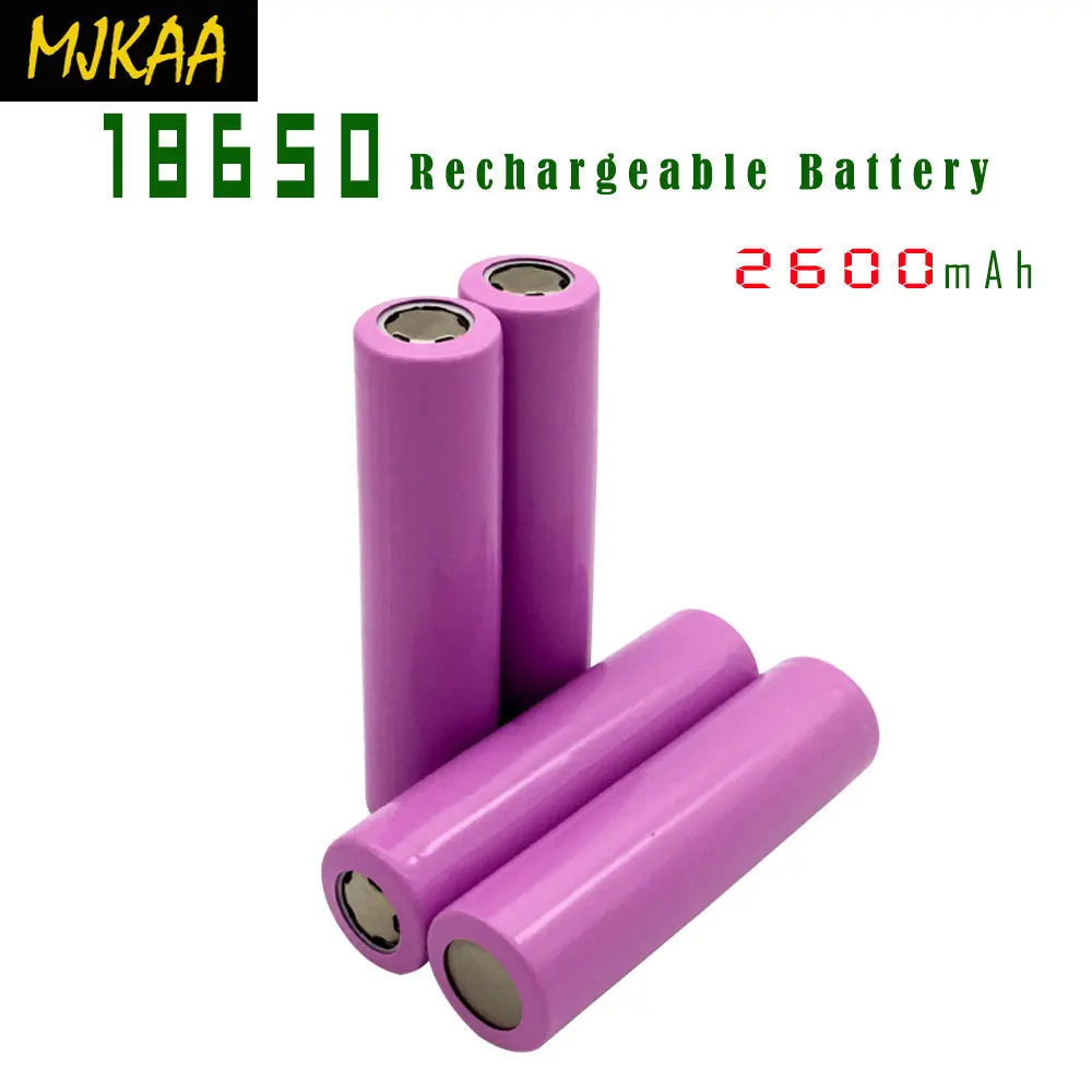 100% Оригинал 3 7 V 2600mAh для Samsung 26F перезаряжаемая 18650 литий ионная батарея реальная