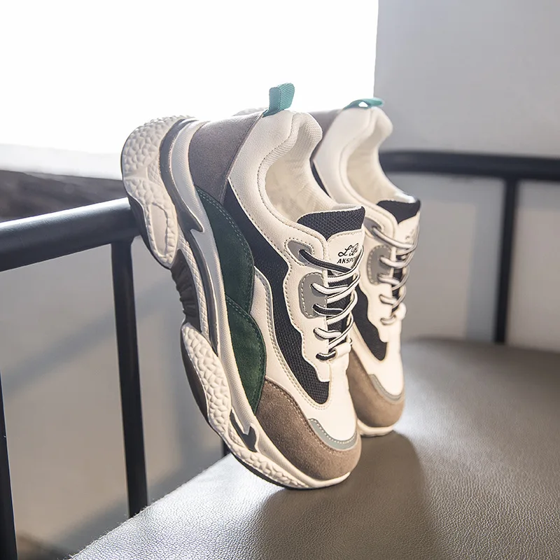 

New Chunky Sneakers Women Fashion Designer Old Dad Shoes Comfortable Female Vulcanize Shoes Ladies Platform Footwear