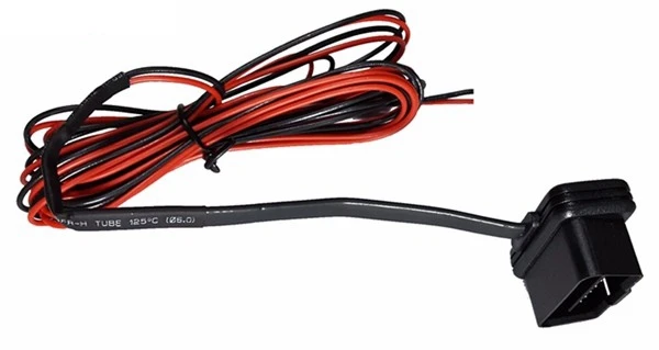16 Pin OBD OBD2 OBDII адаптер питания удлинитель Соединительный кабель для gps трекер 12V