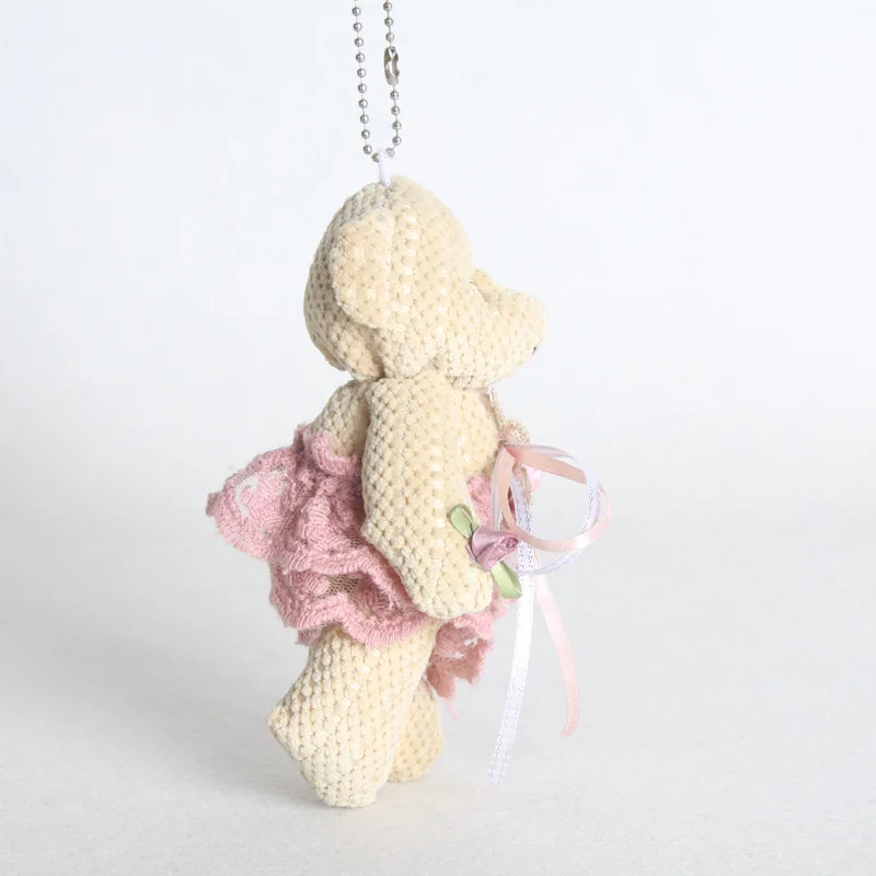 Новые цветочные кружева плюшевый мишка игрушки маленькие совместный медведь