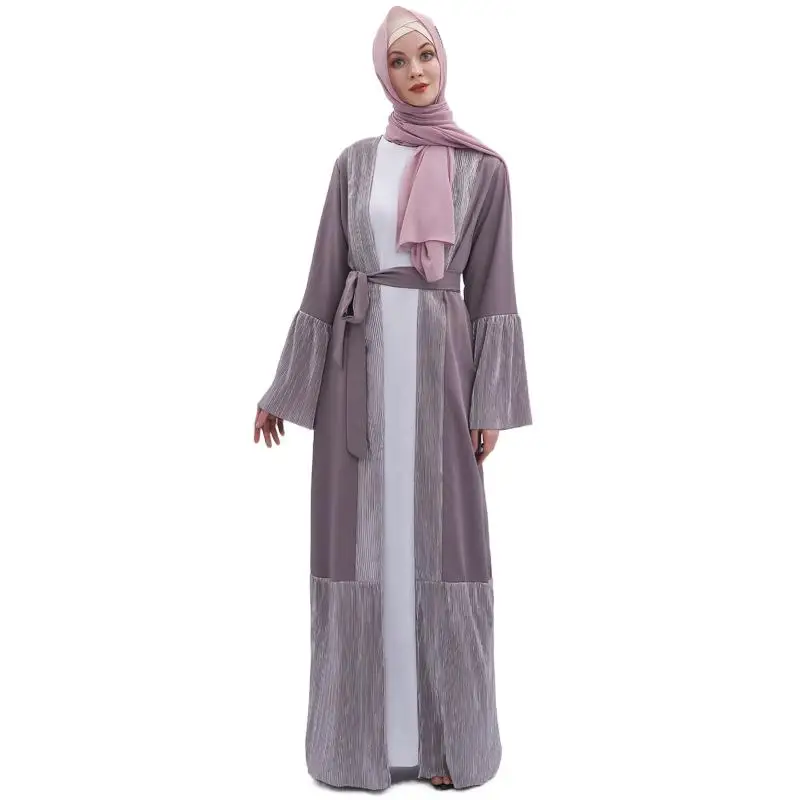 

Hijeb Марокканская мусульманская африканская Женская одежда, кафтан Eid Djellaba Дубайский халат, Арабская свободная версия Рамадана, кардиган