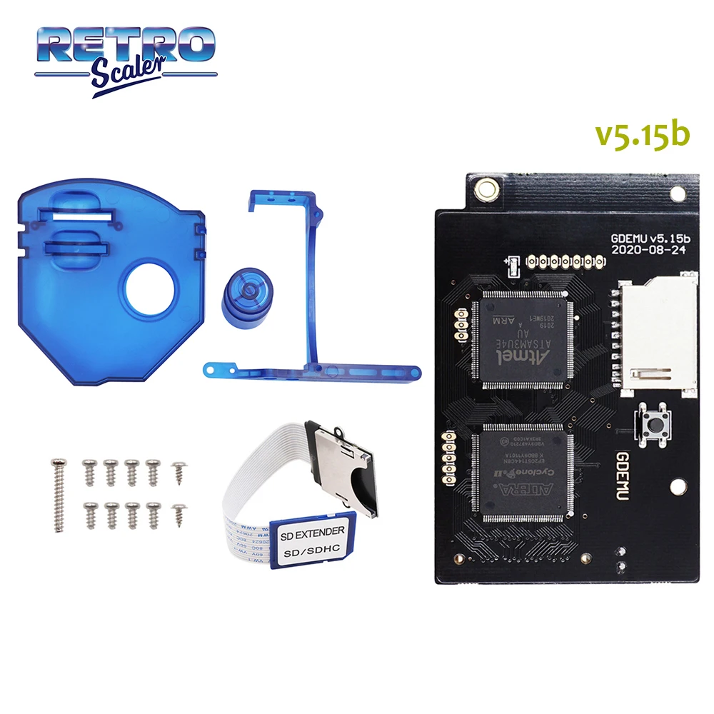 DC V5.15b GDEMU Оптический привод для DreamCast и красочный пульт дистанционного управления