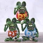 Подвижная экшн-фигурка Rat Fink из ПВХ, Коллекционная модель игрушек, фигурки