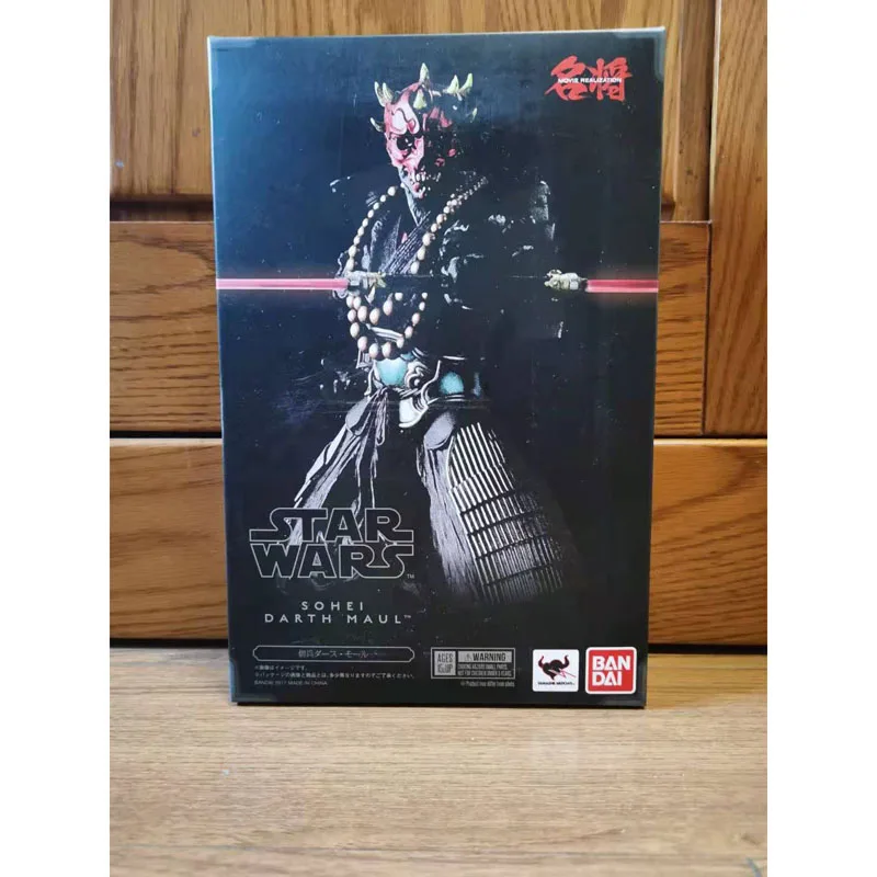 

Original Bandai BAN17573 Darth Maul Star Wars Bandai Meisho Movie Realization Figure toys for children