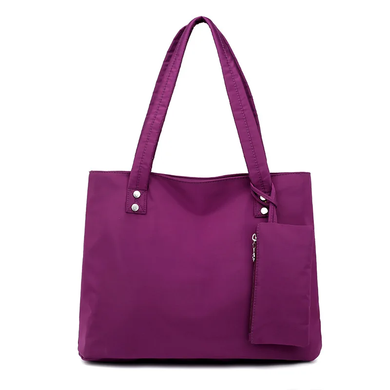 

Women Waterproof Large Capacity Shoulder bag Luxury Designer Crossbody bag Femal purses and handbag For Shopper Solid Color