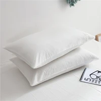 iroyal 50x70cm smooth waterproof pillow protector zipper pillow cover anti mite pillowcase machine washable case for pilow