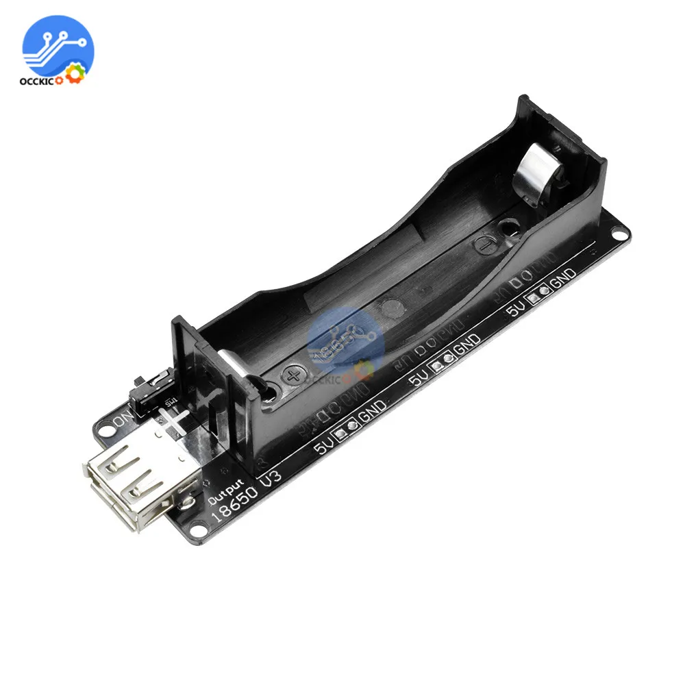 Bms 18650 Защита аккумулятора V3 Плата расширения ESP32 Micro USB порт type-A USB модуль для Arduino Wemos держатель батареи балансир