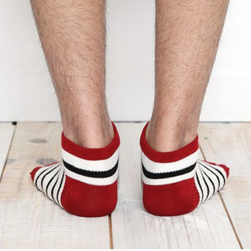 2 пары летних носков мужская и женская одежда Полосатые Носки с рисунком пять