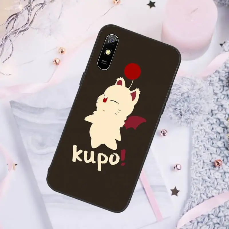 

Final Fantasy Moogle Phone Case For Xiaomi Redmi note 7 8 9 pro 8T 9A 9S Mi Note 10 Lite pro