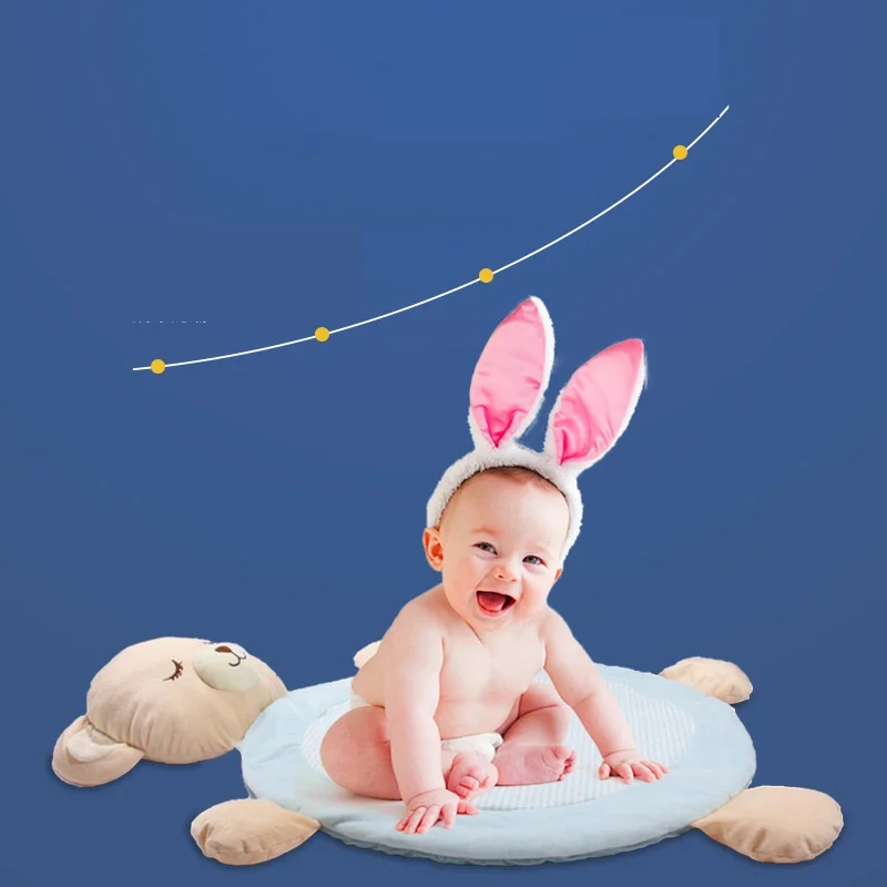 

Коврик детский игровой из хлопка, 110x80 см