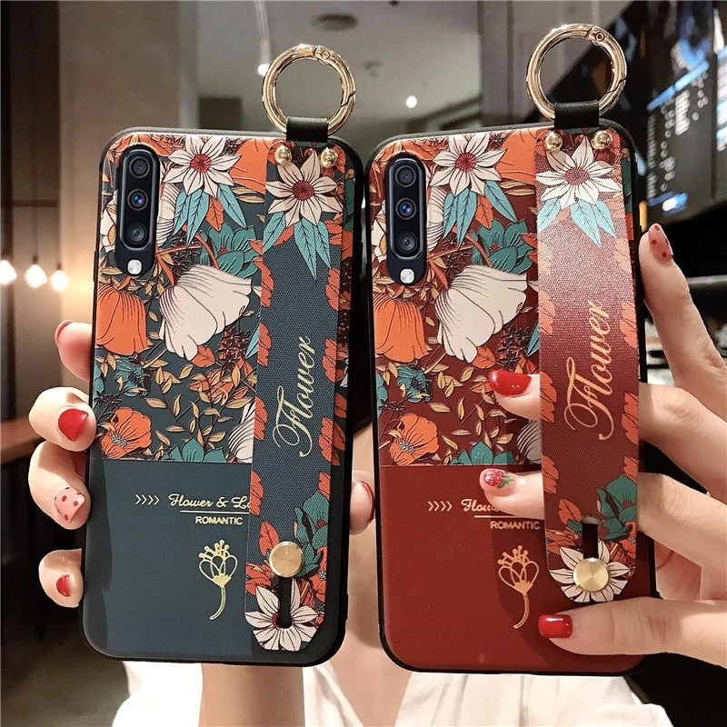 SoCouple держатель для телефона чехол для samsung Galaxy A70 A60 A50 A40 A30 A20 A10 S9 S8 S10 плюс S10e Note 8, 9, 10, плюс ремешок чехол