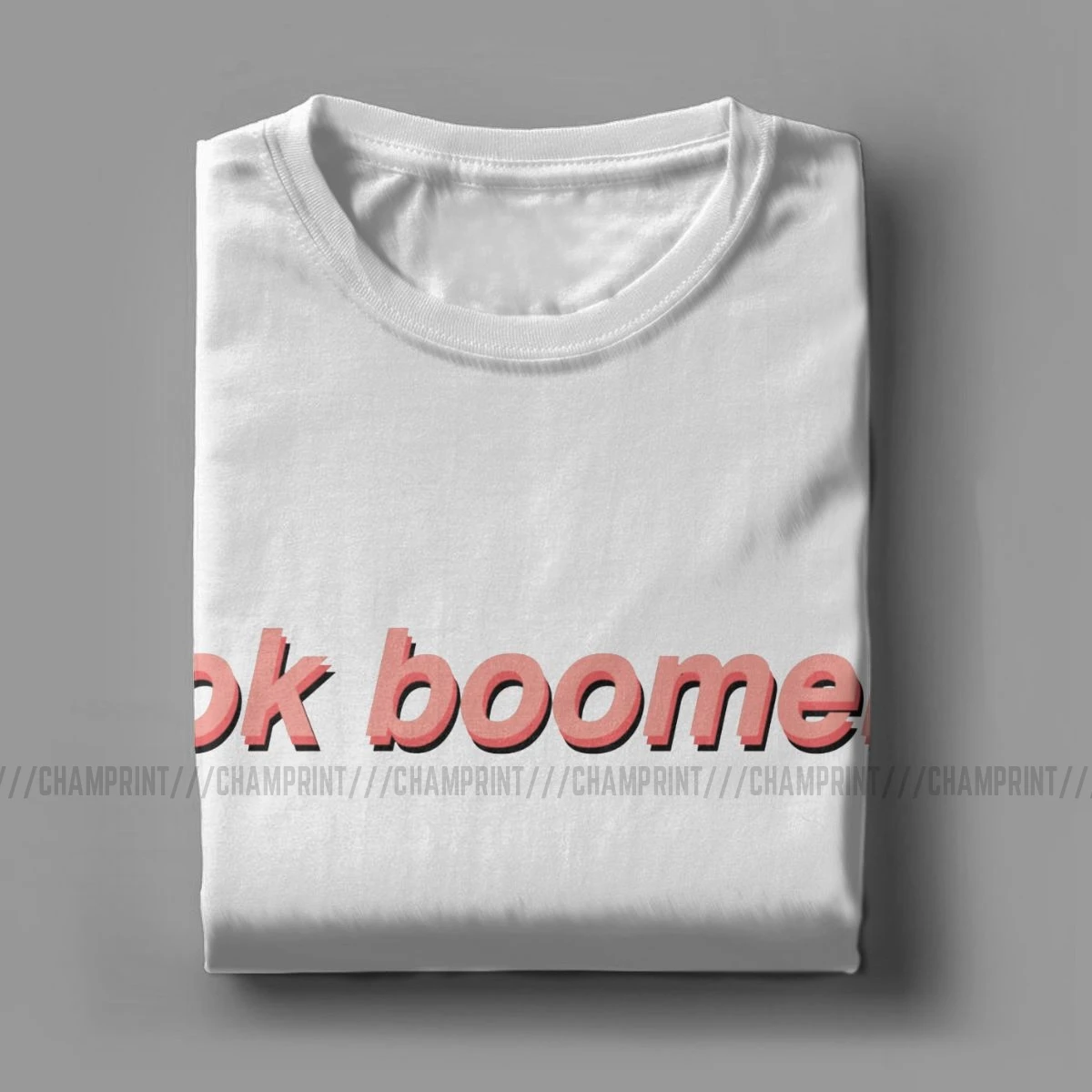 Мужские футболки OK Boomer с цитатами поколения Z нормально Meme 100% хлопковая одежда