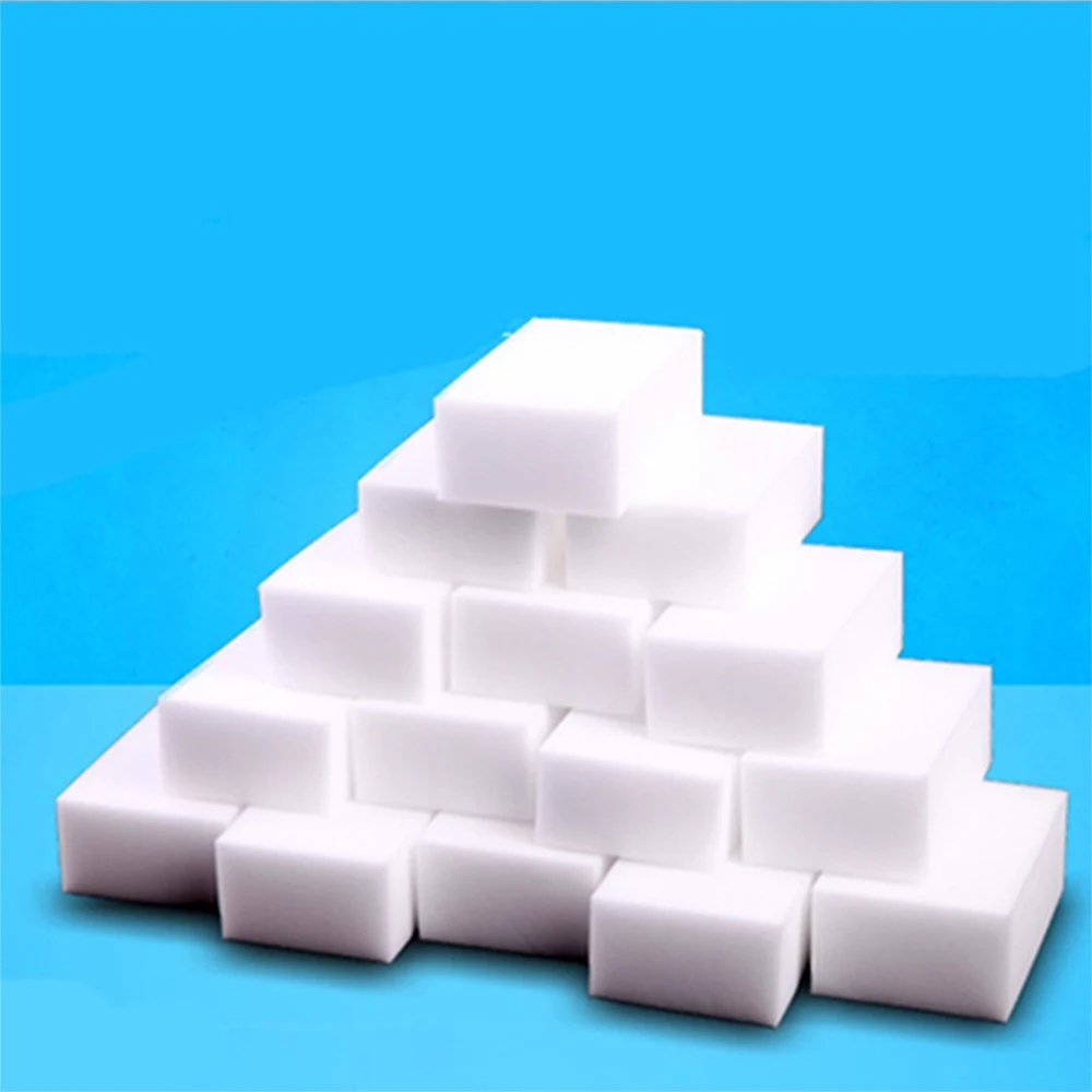 100 шт./лот меламиновая губка волшебная ластик кухонная моющее средство нано для