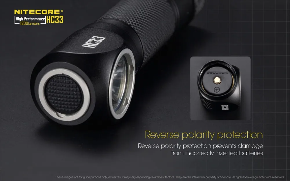 NITECORE HC33 налобный фонарь CREE XHP35 HD светодиодный Макс 1800 люмен дальность луча 187 м головной светильник 8 режимов работы наружный головной светильник