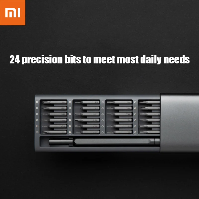 Набор отверток Xiaomi для ежедневного использования 24 прецизионные магнитные биты